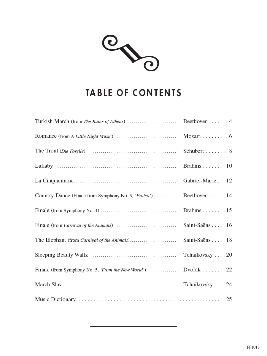 Faber Piano Adventures PlayTime Piano Classics noty pro klavír pro začátečníky