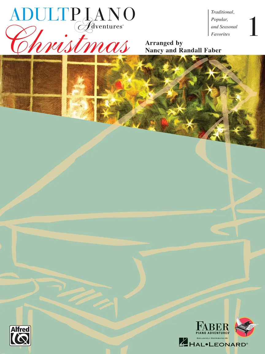 Faber Piano Adventures Adult Christmas Book 1 noty pro klavír