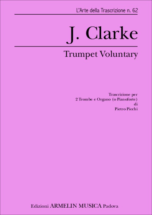 Armelin Musica Trumpet Voluntary noty varhany trubky