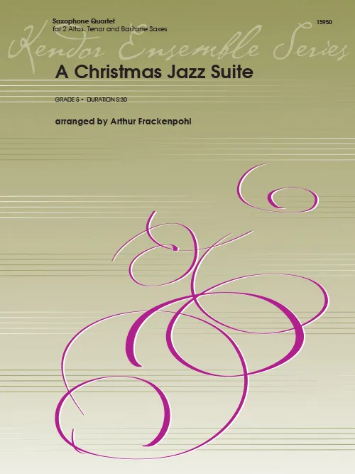 Kendor A Christmas Jazz Suite noty saxofonové kvarteto