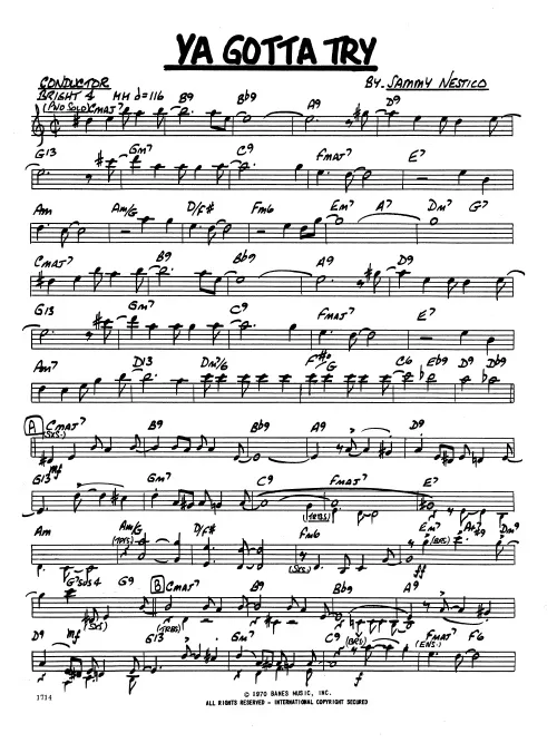 Kendor Music Ya Gotta Try noty condensed swing