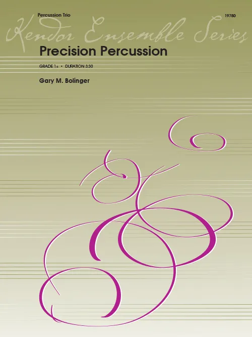 Kendor Music Precision Percussion noty pro trio bicích