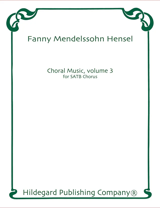 Hildegard Publishing Henselová Sbory a cappella noty SATB