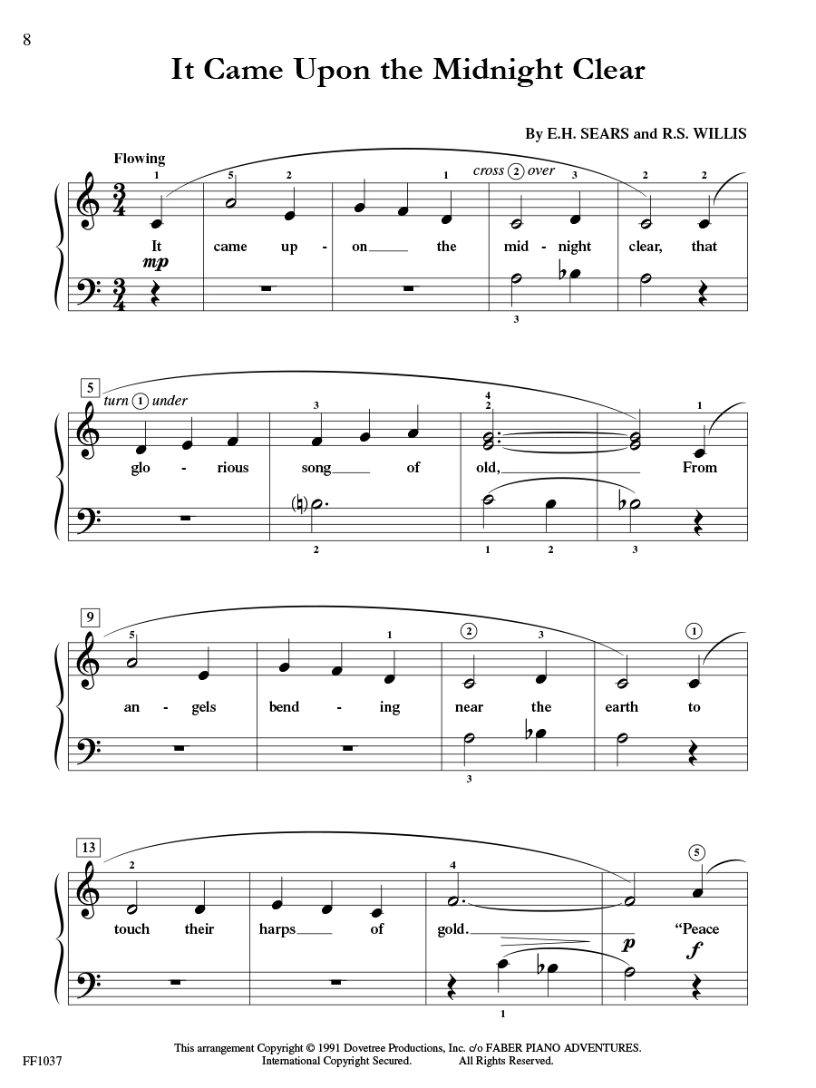 Faber ShowTime Piano Christmas noty pro klavír 2A