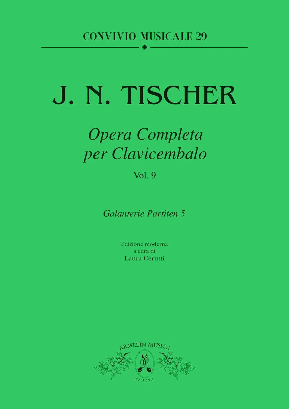Armelin Musica Opera clavicembalo vol. 9 noty