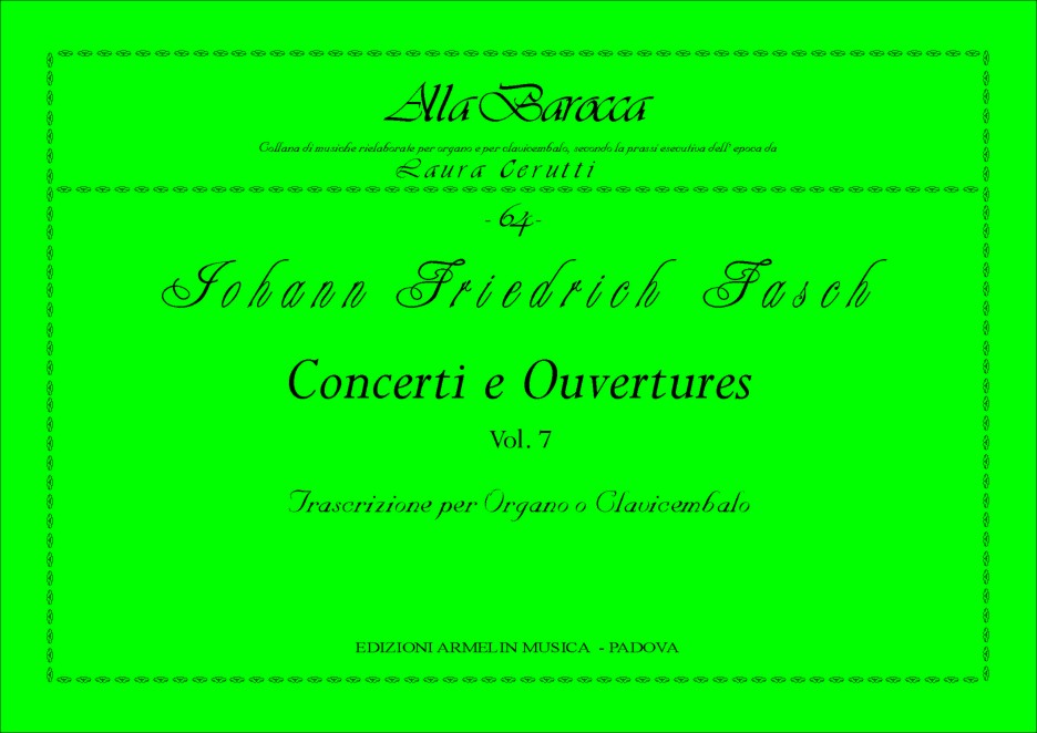 Armelin Musica Concerti e Ouvertures 7 partitura noty