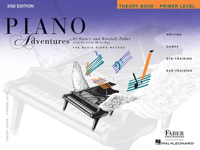 Faber Piano Adventures Primer Theory Book noty 2. vydání