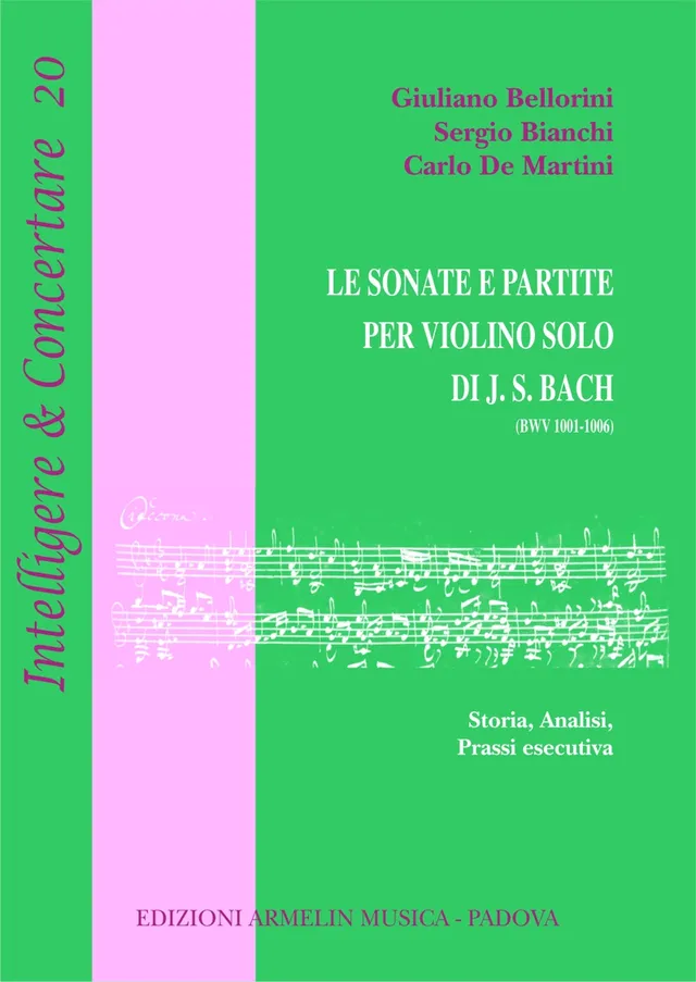 Armelin Musica Sonate e Partite BWV 1001-1006 noty pro housle