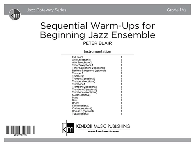Kendor Music Sequential Warm-Ups partitura full score
