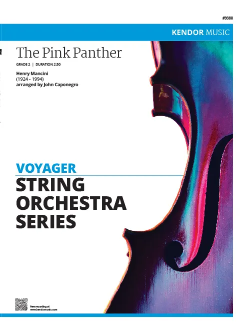 Kendor Music The Pink Panther noty pro smyčcový orchestr