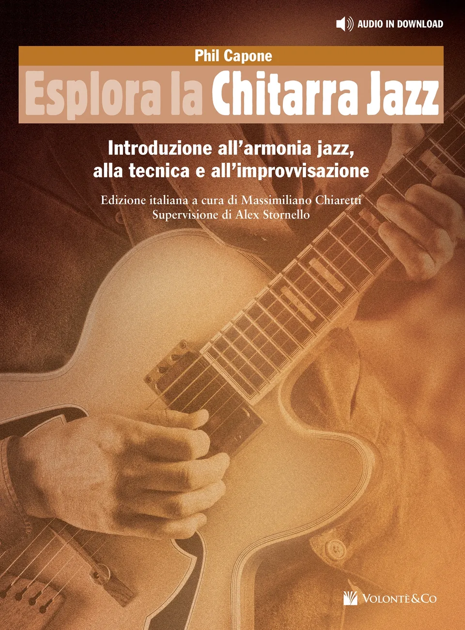 Volonte & Co Esplora la Chitarra Jazz noty pro kytaru s audiem