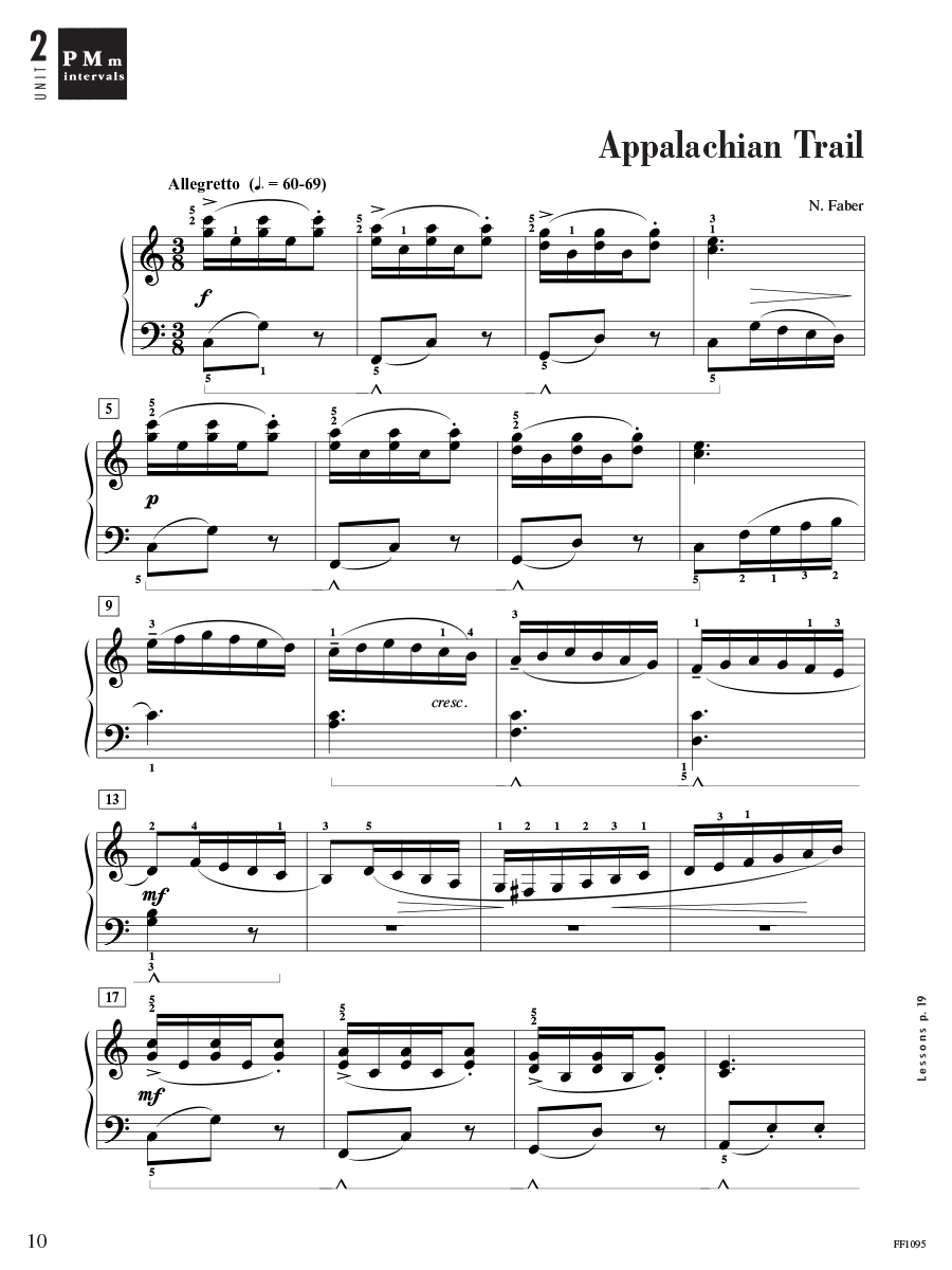 Faber Piano Adventures Level 5 Performance noty pro klavír