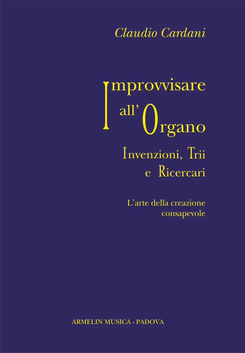 Armelin Musica Improvvisare all’organo učebnice varhany