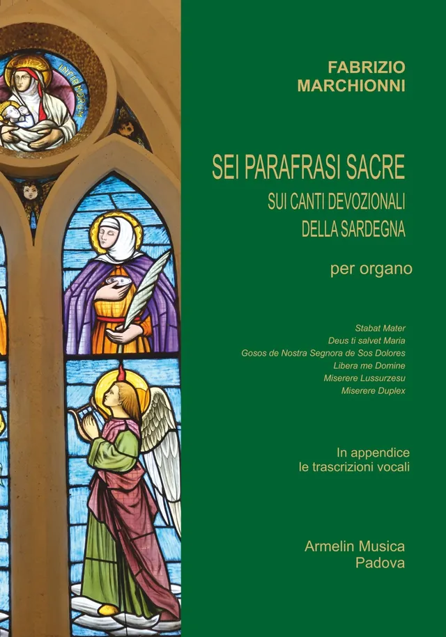 Armelin Musica Sei parafrasi sacre sui canti Sardegna noty
