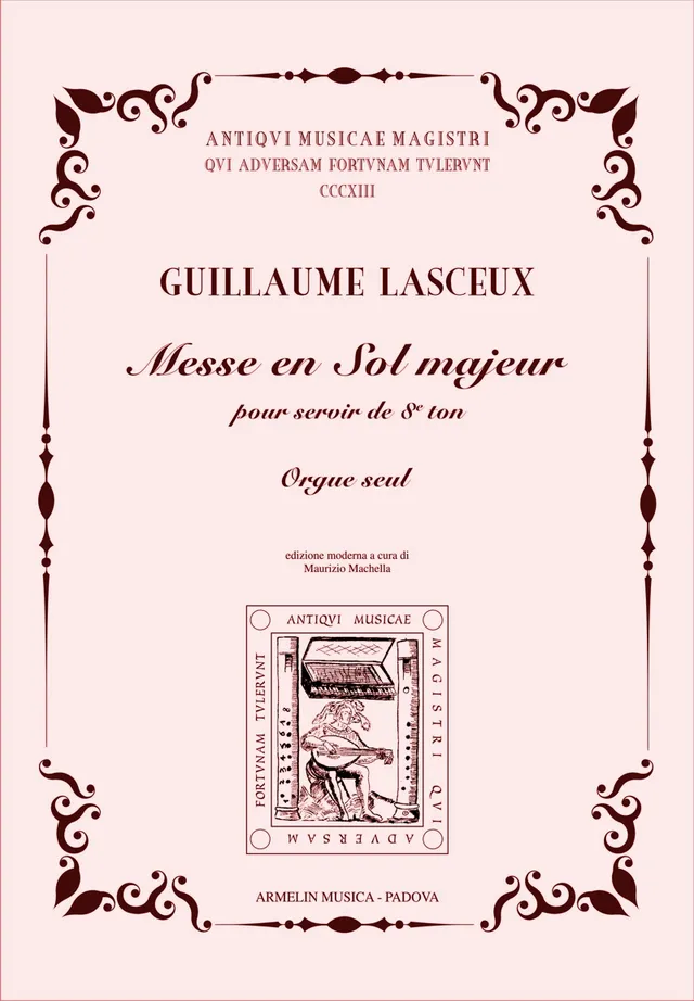 Armelin Musica Messe en Sol majeur noty mše G dur