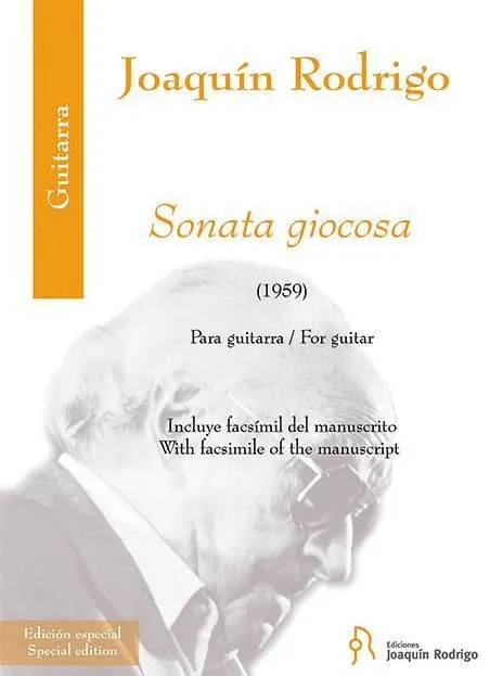 Ediciones Joaquín Rodrigo Sonata giocosa noty pro kytaru speciál