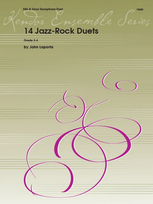 Kendor Music 14 Jazz-Rock Duets noty pro duo