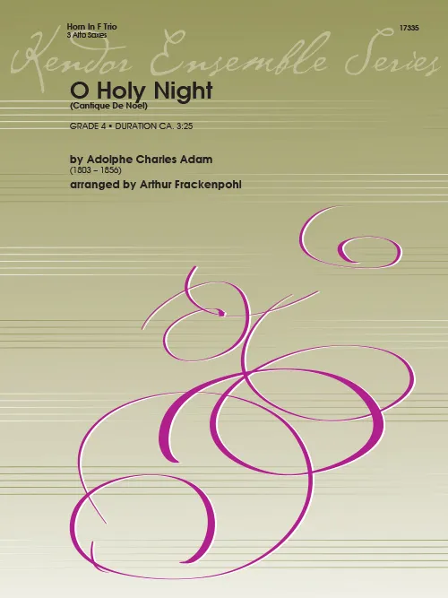 Kendor Music O Holy Night noty pro hornové trio