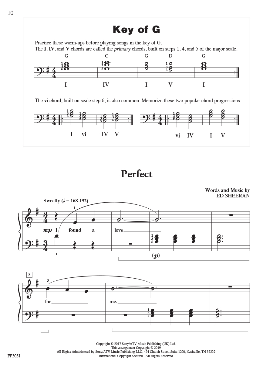 Faber Piano Adventures ChordTime Hits noty level 2B