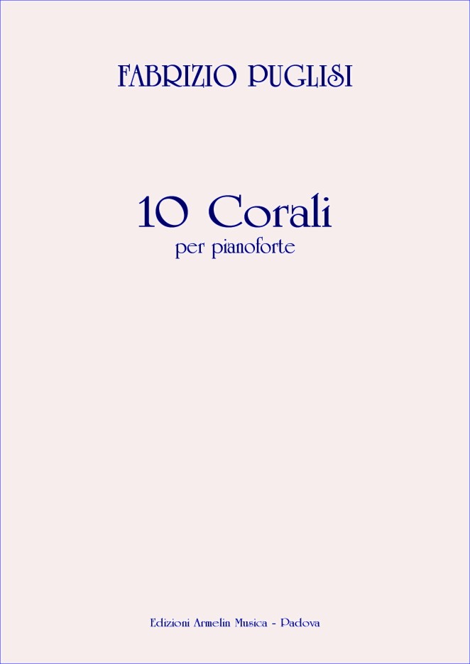 Armelin Musica 10 Corali per pianoforte noty pro klavír