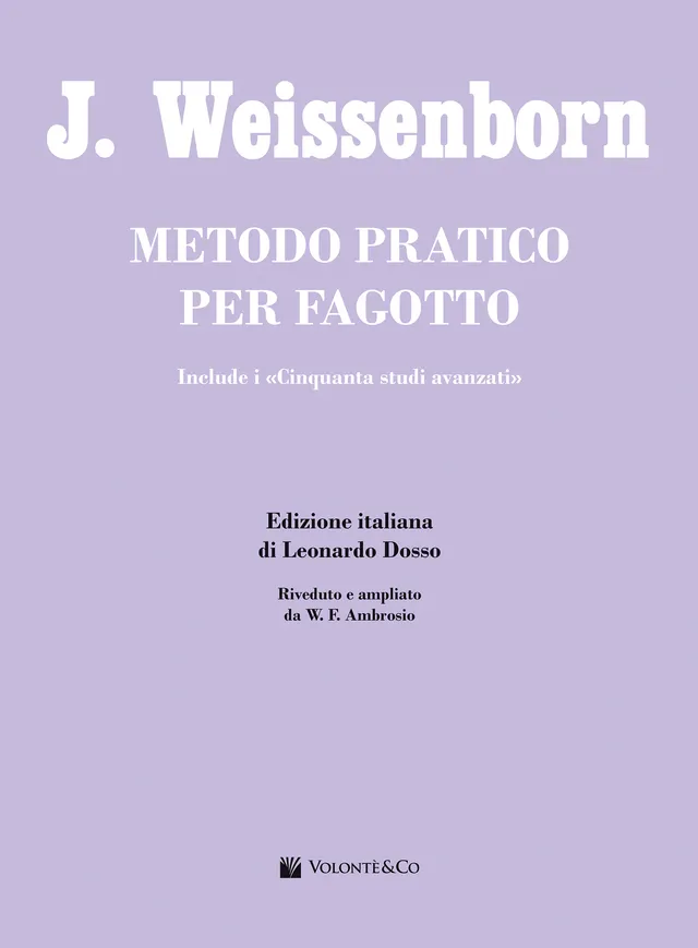 Volonte & Co Metodo Pratico per Fagotto škola pro fagot