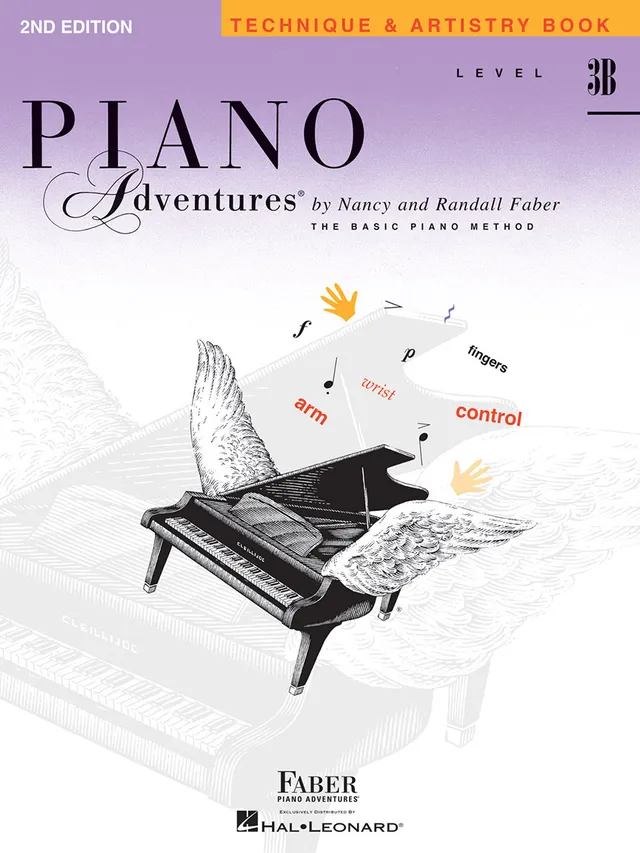 Faber Piano Adventures 3B Technique Artistry klavírní škola