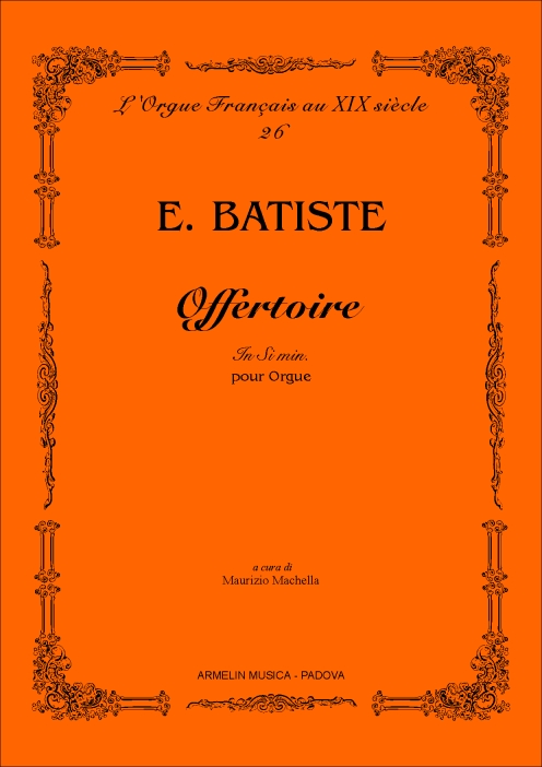 Armelin Musica Offertoire in Si mineur noty kritické vydání