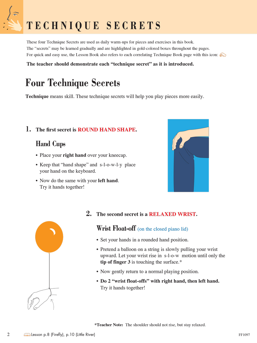 Faber Piano Adventures Level 1 Technique & Artistry noty 2nd Ed.