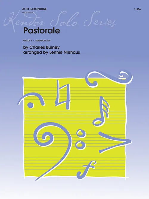 Kendor Music Pastorale noty pro altsaxofon s klavírem