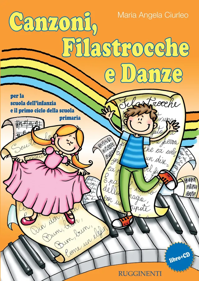 Volonte & Co Canzoni Filastrocche e Danze noty s CD pro děti