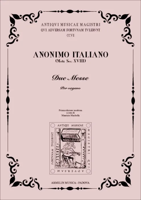 Armelin Musica Due Messe noty tisk