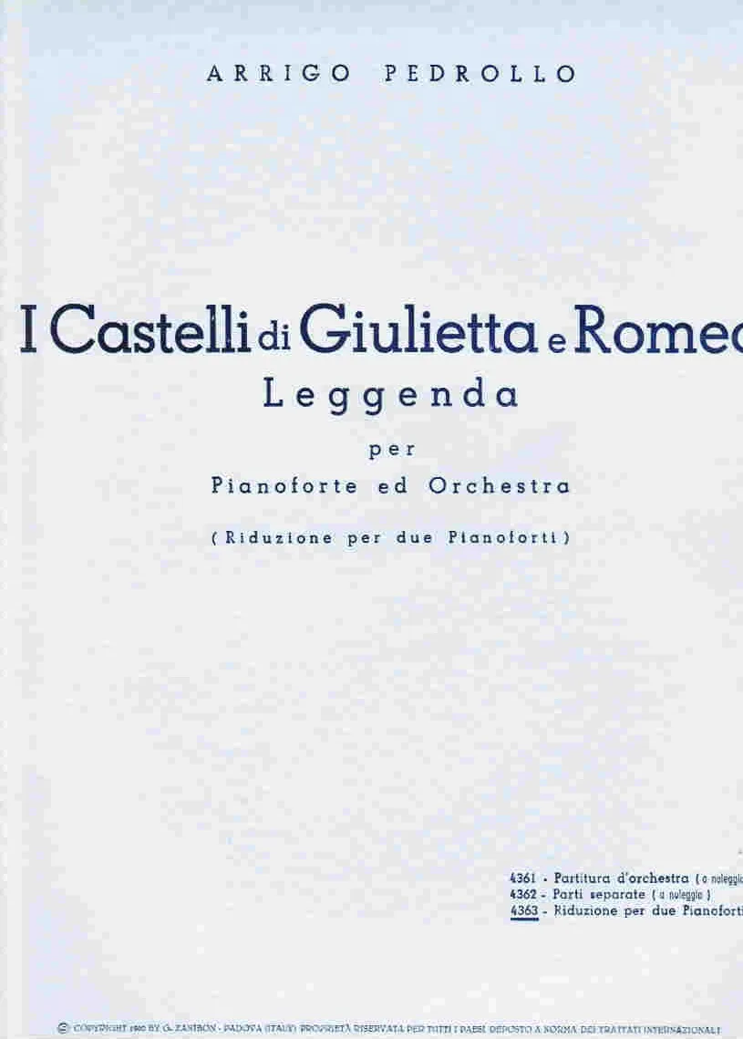 Armelin Musica I castelli di Giulietta e Romeo publikace