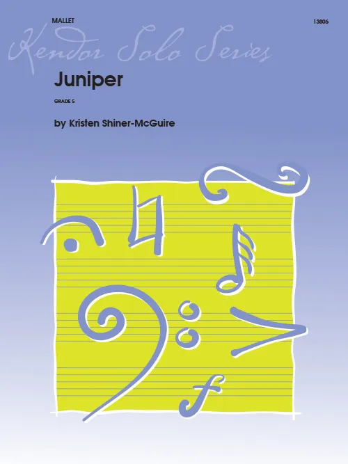 Kendor Music Juniper noty pro marimbu 4 paličky
