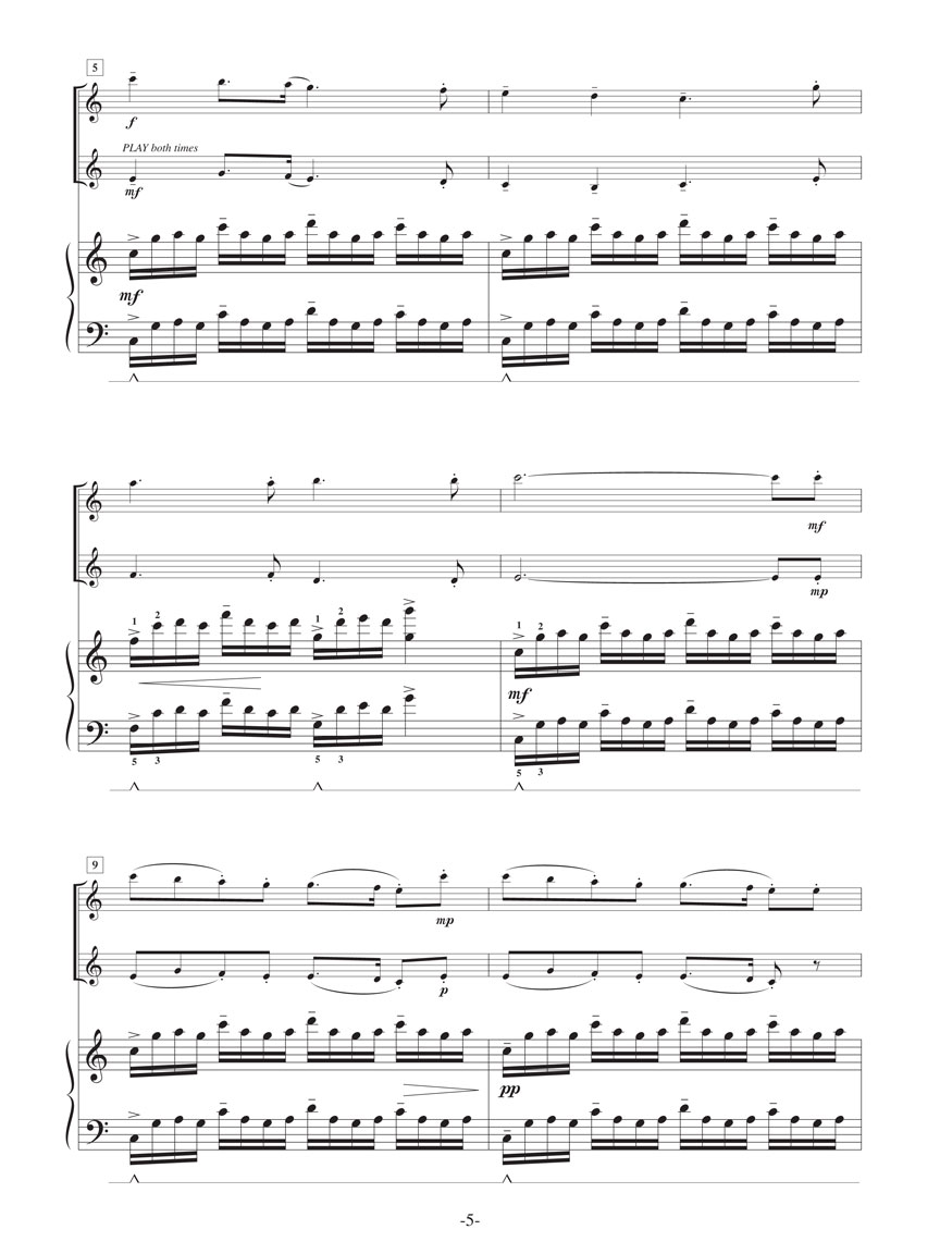 Faber Piano Adventures Joy to the World trio noty flétna