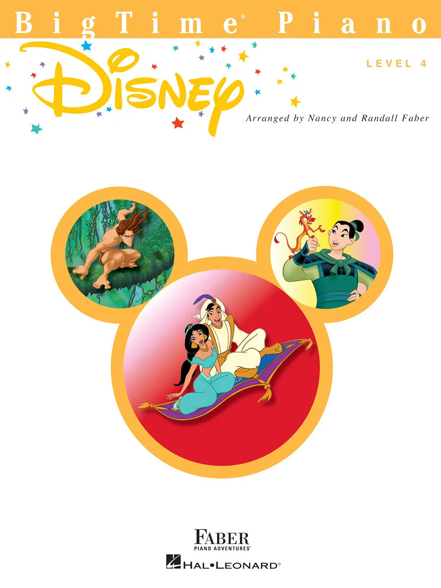 Faber BigTime Piano Disney noty pro klavír
