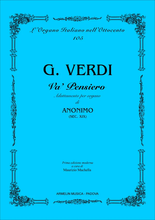 Armelin Musica Va pensiero sull'ali dorate noty pro sbor