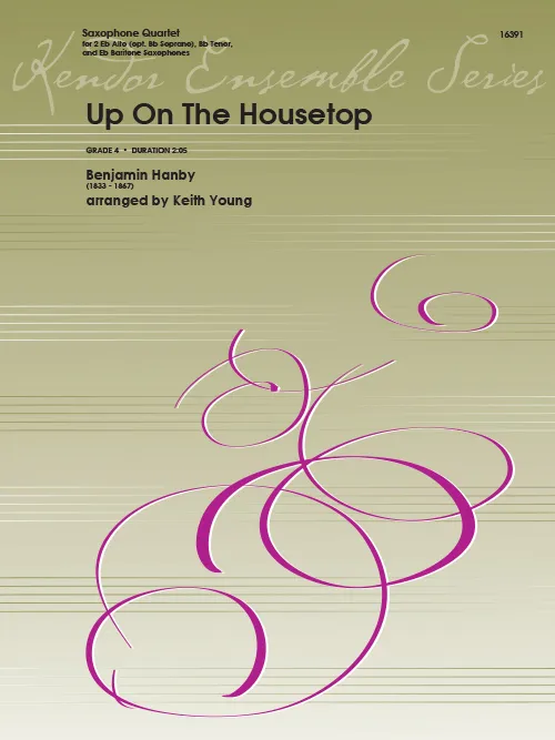Kendor Music Up On The Housetop kvartet AATB