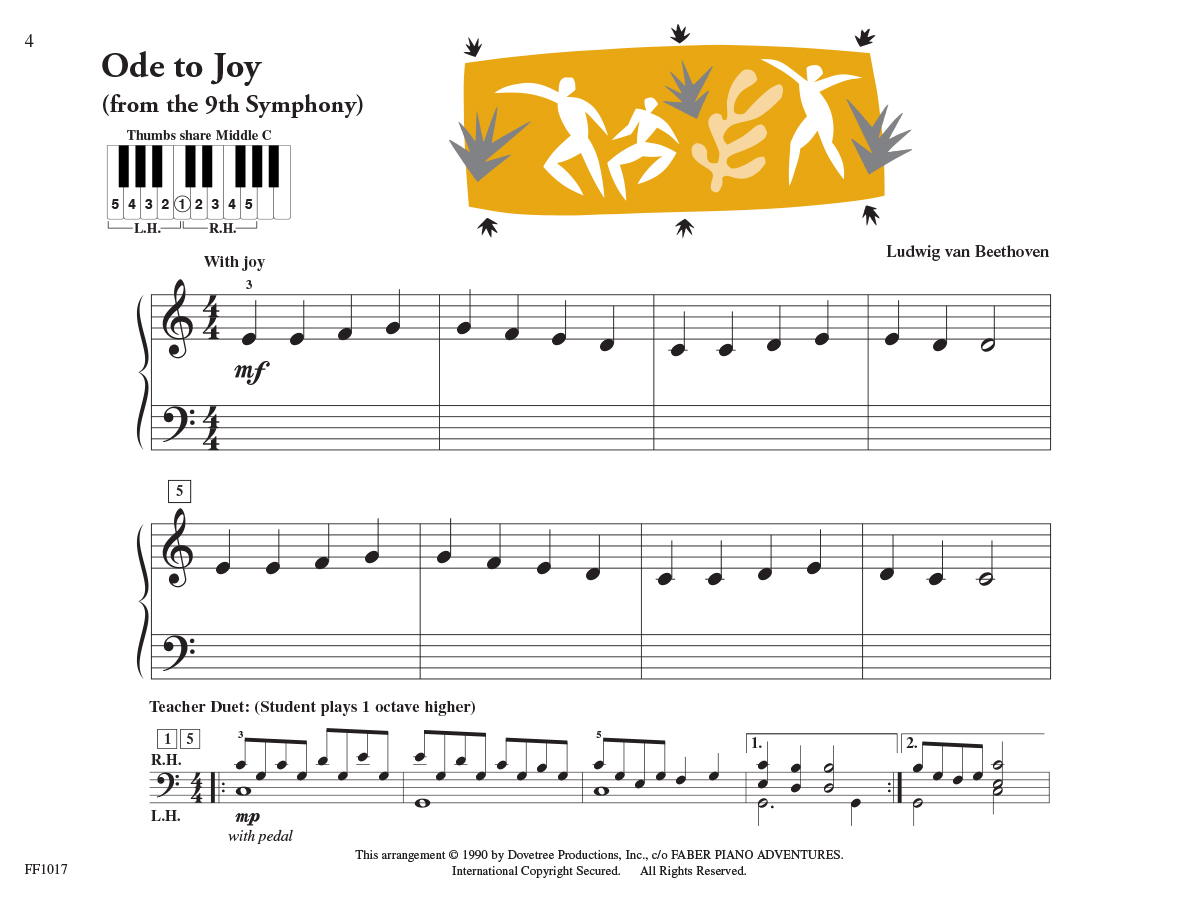 Faber PreTime Piano Classics noty pro klavír primer