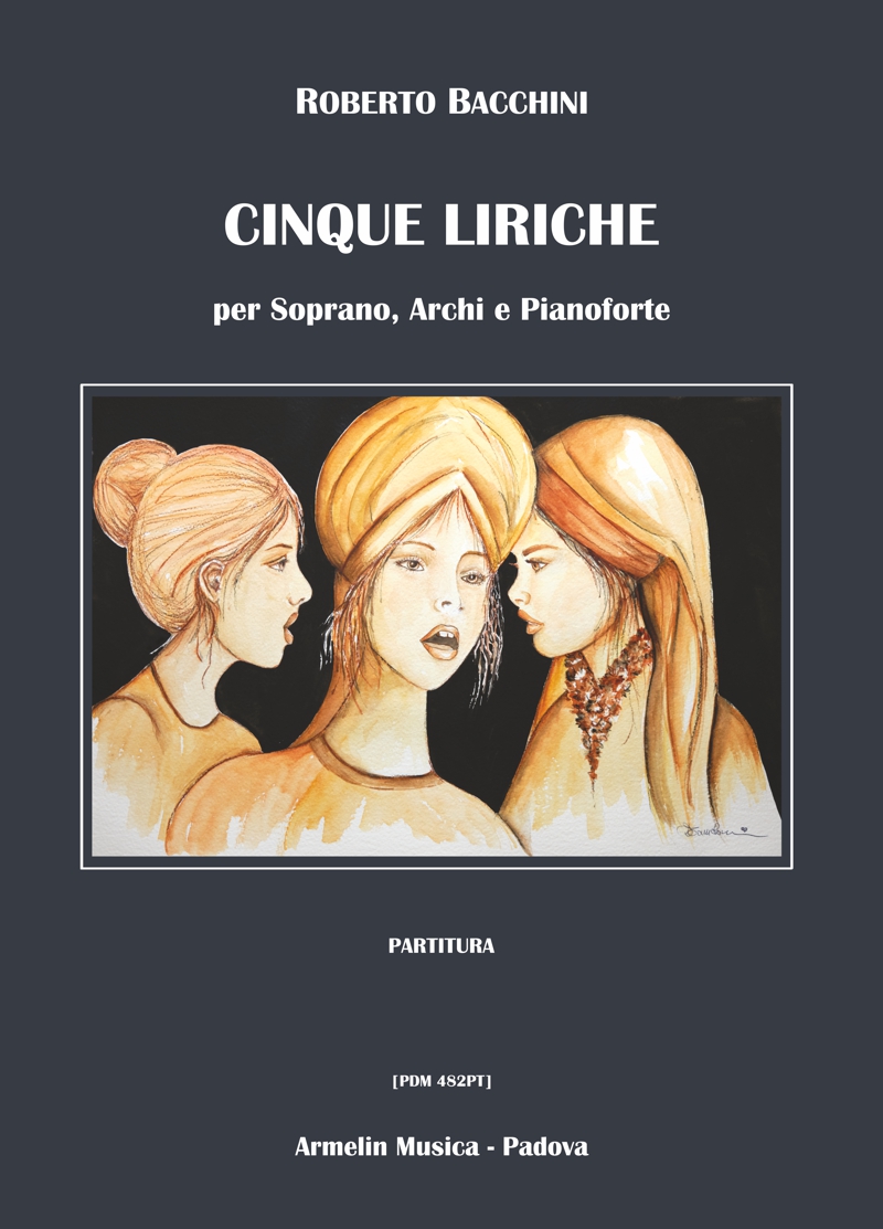 Armelin Musica Cinque Liriche noty pro soprán