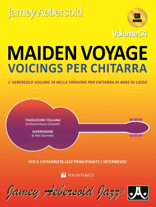 Volonte & Co Maiden Voyage Voicings jazzové akordy pro kytaru s CD