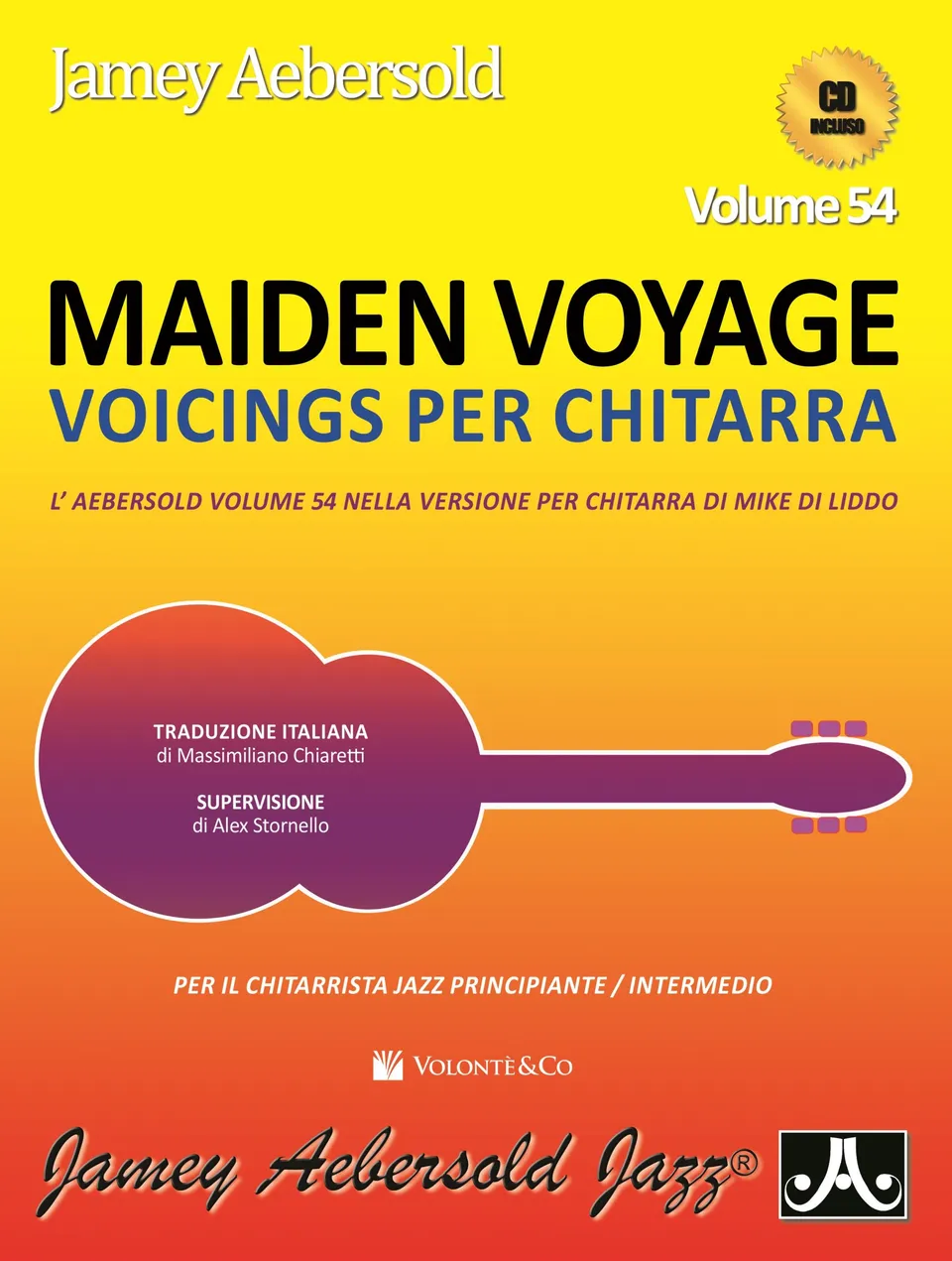 Volonte & Co Maiden Voyage Voicings jazzové akordy pro kytaru s CD