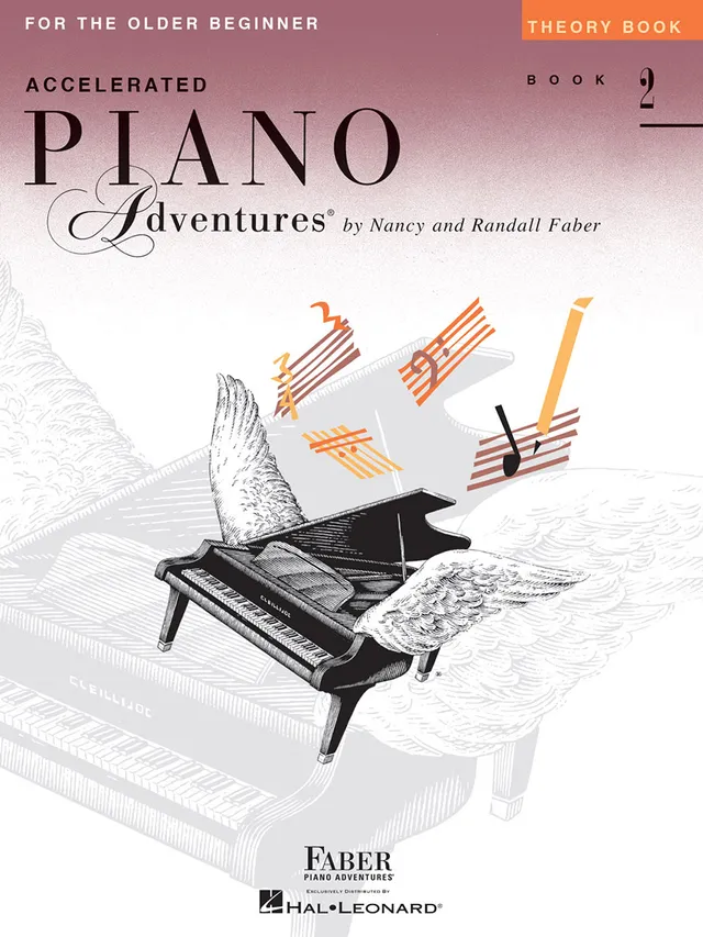 Faber Accelerated Piano Adventures Theory Book 2 učebnice teorie
