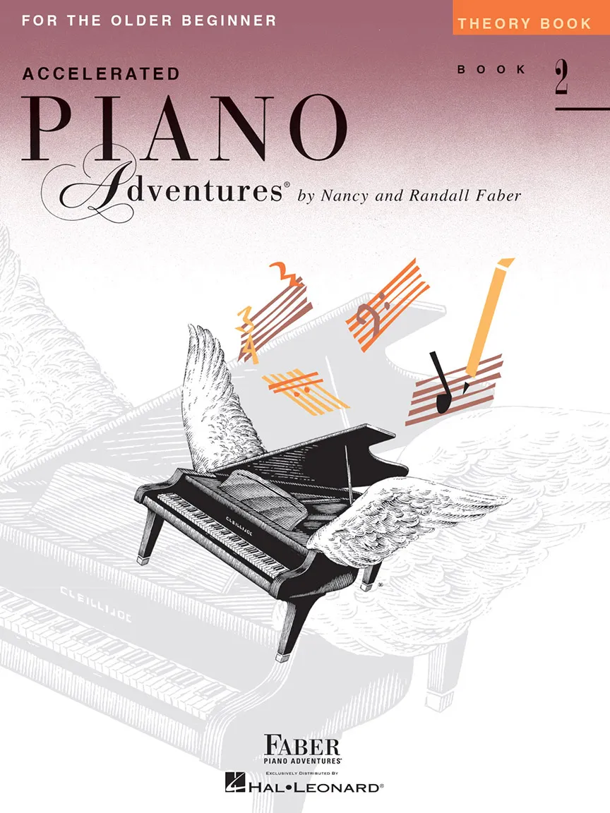 Faber Accelerated Piano Adventures Theory Book 2 učebnice teorie
