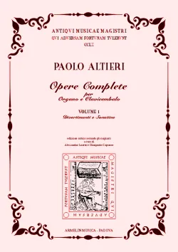 Armelin Musica Opere per Organo e Clavicembalo vol. 1 noty pro varhany