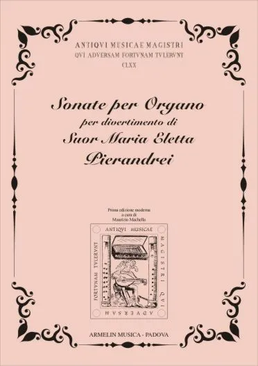 Armelin Musica Sonate per Organo noty pro varhany 6 sonát