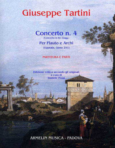 Armelin Musica Concerto n. 4 D dur noty partitura