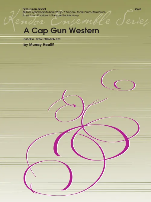 Kendor Music A Cap Gun Western noty pro bicí western