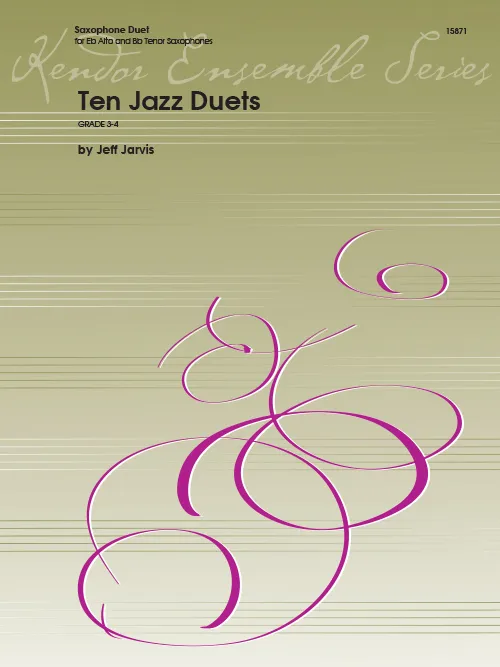 Kendor Music Ten Jazz Duets noty alt tenor saxofon