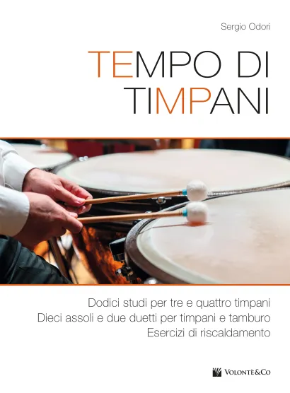 Volonte & Co Tempo di Timpani noty pro tympány 12 studií