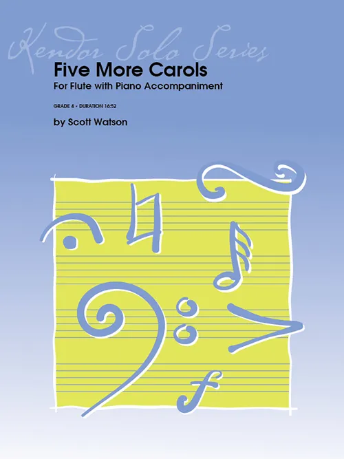 Kendor Music Five More Carols noty vánoční kolekce